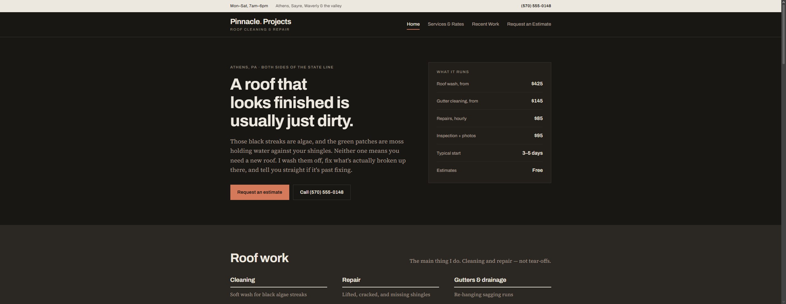 Pinnacle Projects — homepage
