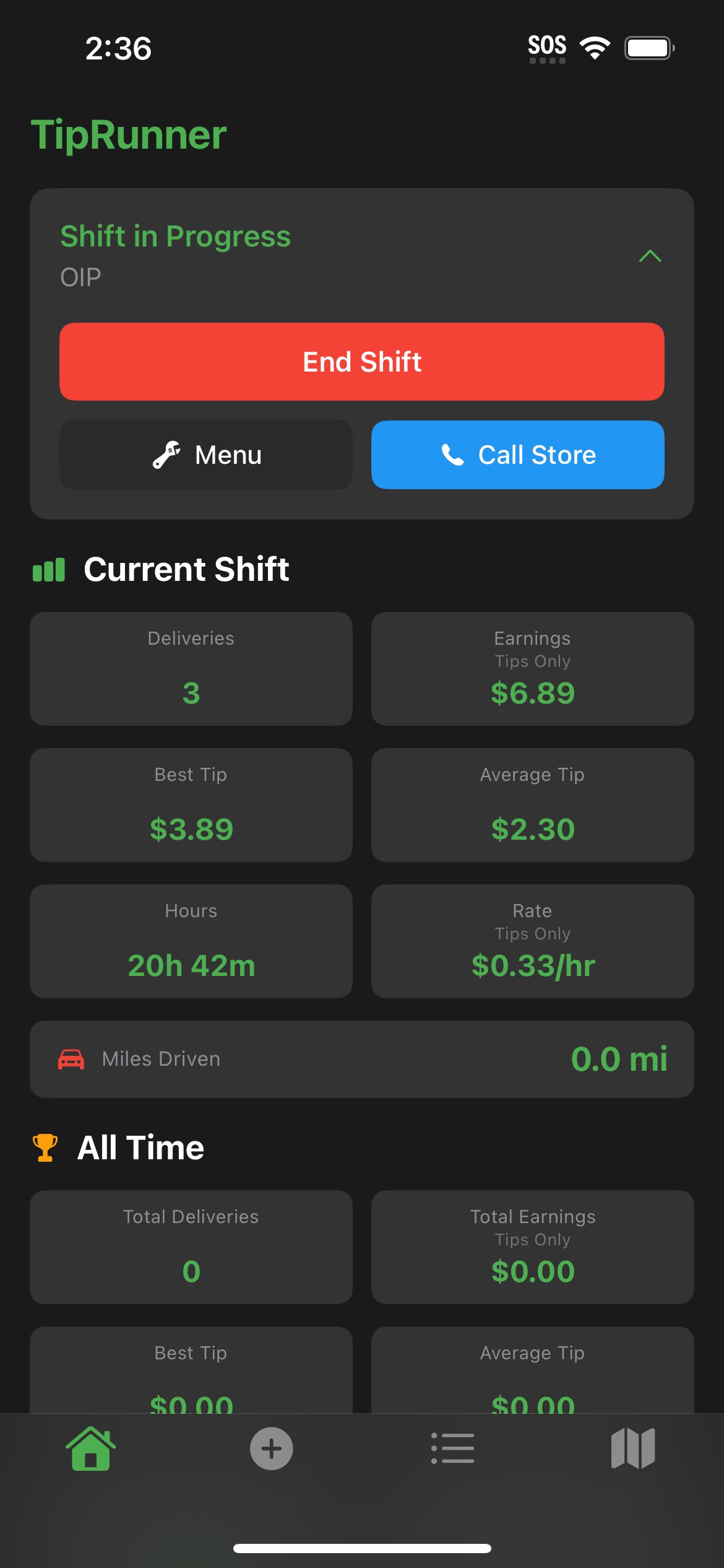 TipRunner screenshot 4